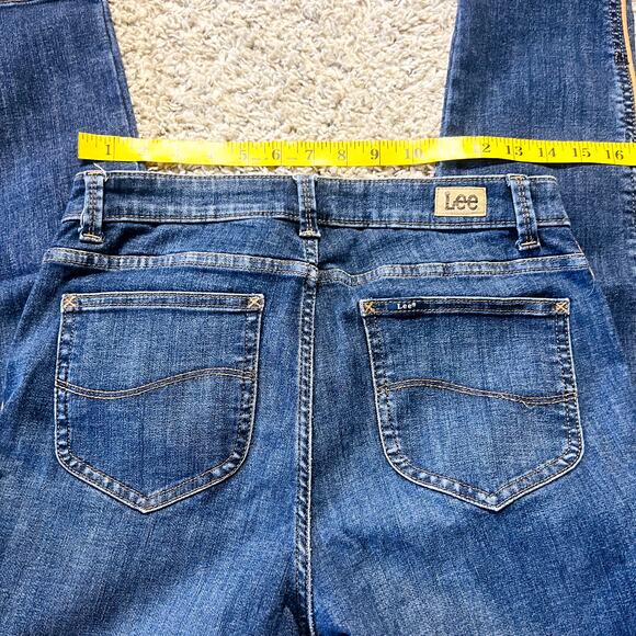 Vintage Y2K Lee Sculpting Slim Fit Mid Rise Skinny Jeans Streetwear Denim 28 - Picture 3 of 4